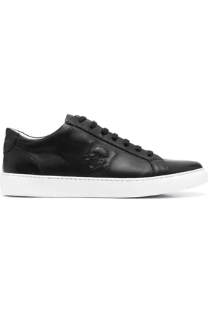 corneliani Boston low-top leather sneakers