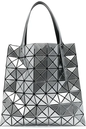 Issey Miyake Prism metallic-finish tote bag