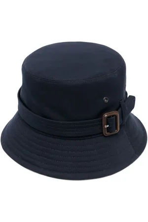 Burberry Buckle-detail cotton bucket hat
