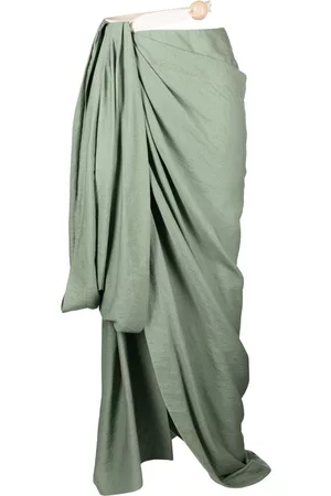 Jacquemus La Jupe gathered-detail maxi skirt