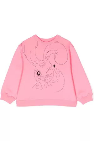 JNBY by JNBY Bunny-print long-sleeve sweater