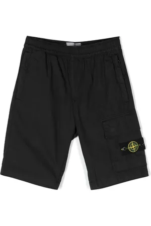 Stone Island Logo-patch shorts