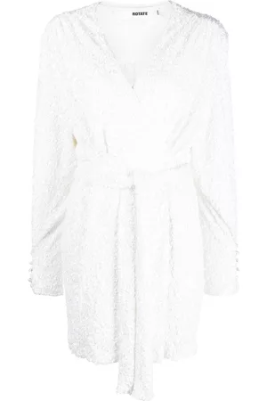 ROTATE Samantha sequin wrap dress