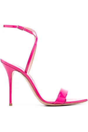 Casadei Scarlet Tiffany 100mm leather sandals