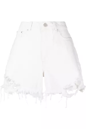 Stella McCartney Distressed denim shorts