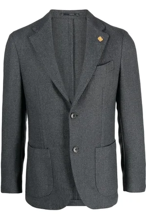 LARDINI English tweed wool jacket