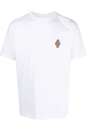 MARCELO BURLON Men Short Sleeve - Sunset Cross organic cotton T-shirt
