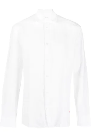 Peuterey Long-sleeve linen shirt