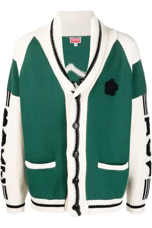 Kenzo Boke Boy two-tone cardigan