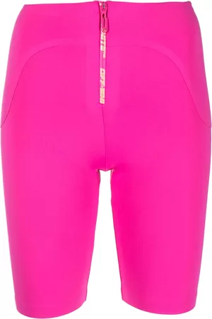 OFF-WHITE Logo zip cycling shorts