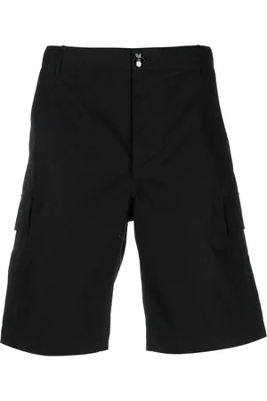 Kenzo Logo-patch cotton Bermuda shorts