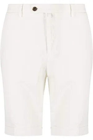 corneliani Men Bermudas - Cotton-lyocell bermuda shorts