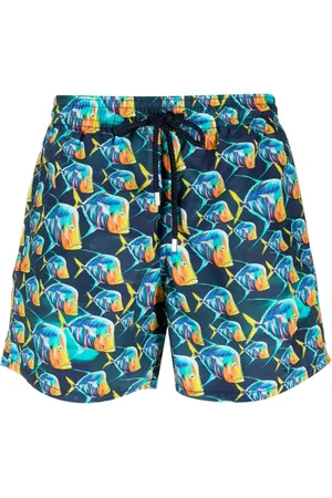 Vilebrequin Moorea fish-print swim shorts