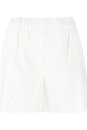 Kenzo Broderie anglaise cotton shorts