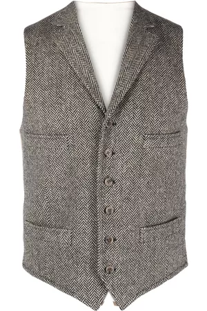 Ralph Lauren Herringbone V-neck waistcoat