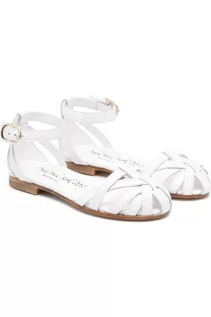 Mimisol Ankle-strap leather sandals