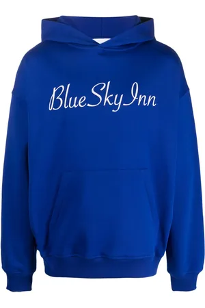BLUE SKY INN Logo-print cotton hoodie