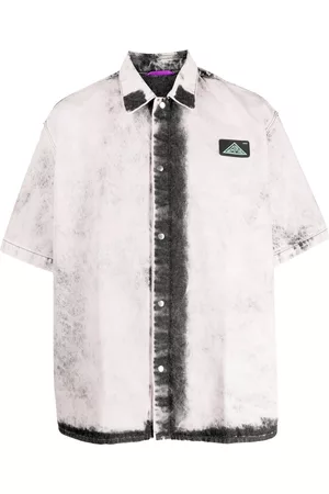 OAMC Bleach-effect short-sleeve shirt