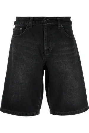 IRO Men Shorts - Jari distressed-effect denim shorts