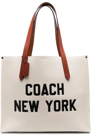 Coach Men Bags - Relay leather tote bag