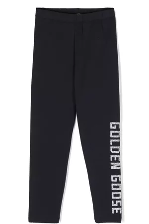 Golden Goose Logo-print stretch trousers