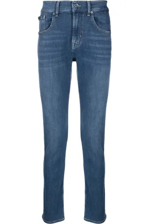 7 for all Mankind Men Straight - Mid-rise straigh-let jeans