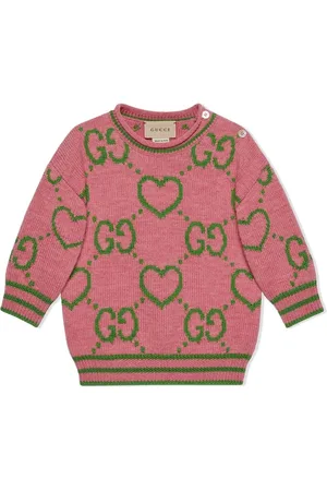 Gucci Casual Dresses - GG heart-print jumper
