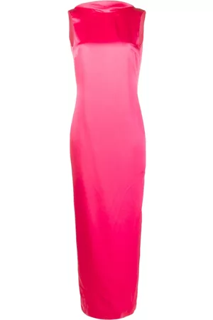 VERSACE Cowl-back gown