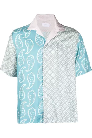Rhude Bandana-print short-sleeved shirt