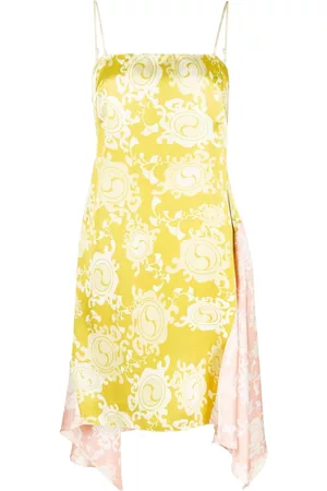 Dsquared2 Floral-print draped dress