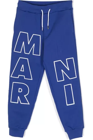 Marni Logo-print cotton track pants