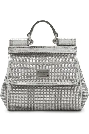 Dolce & Gabbana KIM DOLCE&GABBANA mini Sicily satin top-handle bag