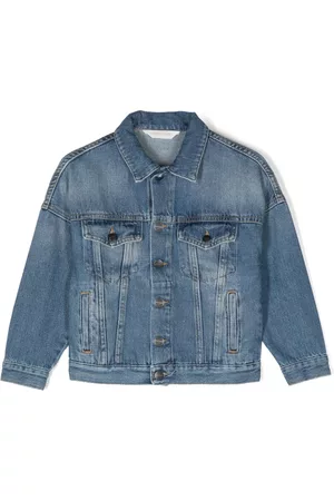 Palm Angels Logo-print denim jacket
