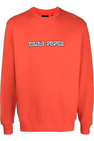 Daily paper Men Sweatshirts - Logo-print cotton sweatshirt