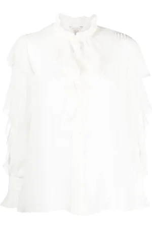 SHIATZY CHEN See-through silk shirt