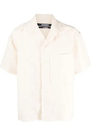 Jacquemus Artichaut frayed-edge shirt
