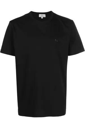 Woolrich Logo-embroidered short-sleeve cotton T-shirt