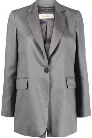 BLANCA Single-breasted long-sleeve blazer