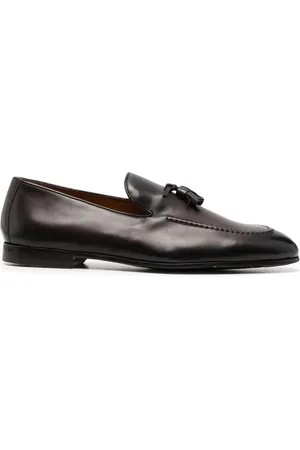 Doucal's Calf-leather tassel-detail loafers