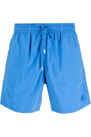 Vilebrequin Men Swimming Briefs - Embroidered-logo drawstring swimming trunks