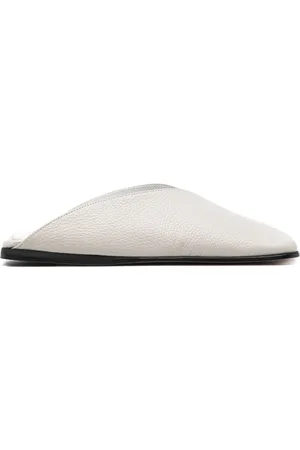 Maison Margiela Women Slippers - Leather closed-toe slippers