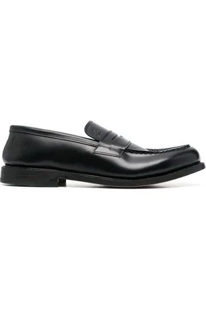 Premiata Men Loafers - Leather loafer shoes