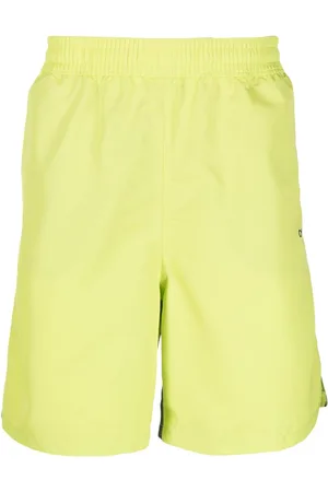 OFF-WHITE Diag Surfer striped swim shorts
