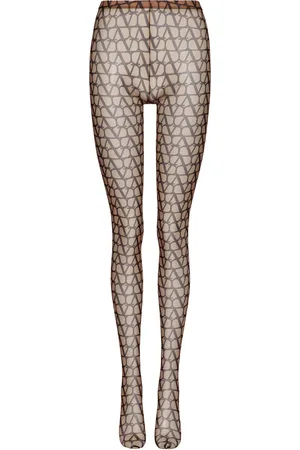 VALENTINO GARAVANI Toile Iconographe tulle tights