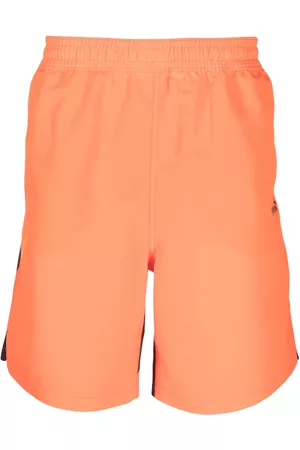 OFF-WHITE Diag Surfer striped swim shorts