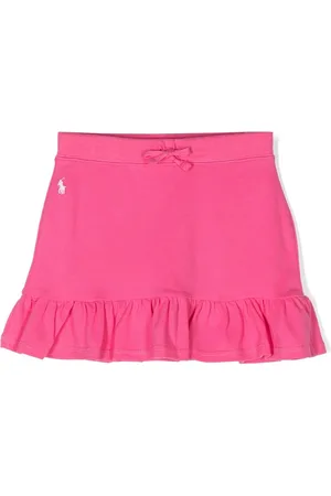Ralph Lauren Embroidered-logo skirt