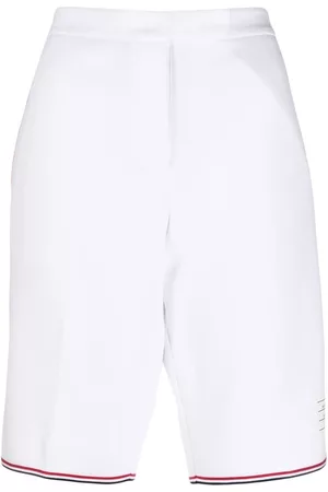Thom Browne RWB grosgrain Bermuda shorts
