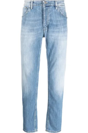Dondup Logo-print straight-leg jeans