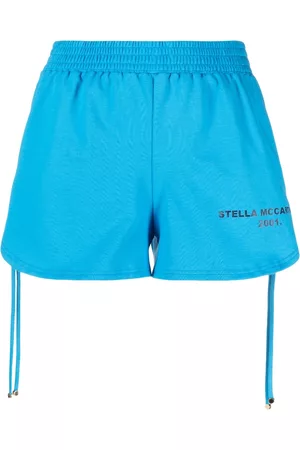 Stella McCartney Side drawstring-fastening shorts