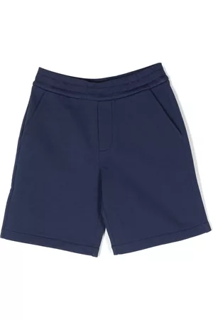 Moncler Logo-patch cotton shorts